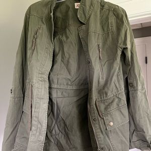 Army green jacket